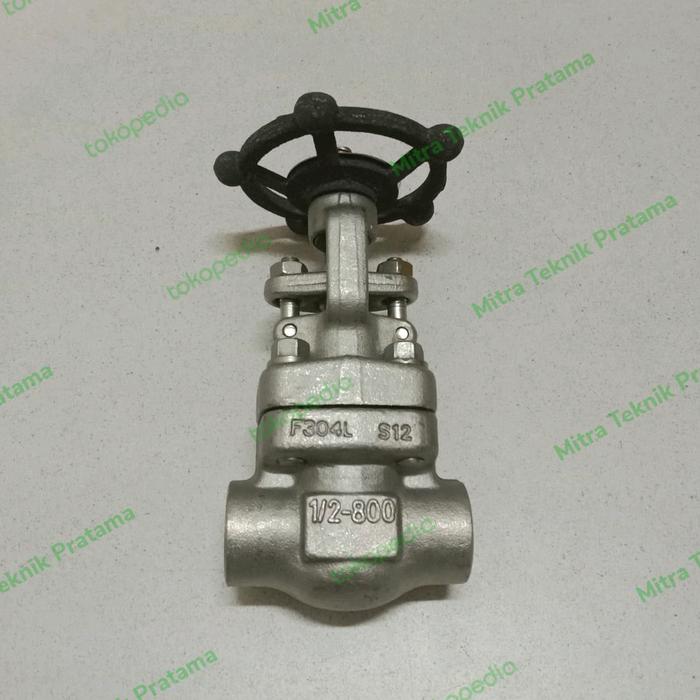 Jual Globe Valve Stainless 304 Class 800 SW Socket Weld 1