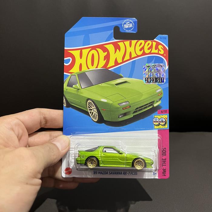 Gambar Hot Wheels 89 Mazda Savanna RX-7 FC3S Hijau FS 2023 factory Sealed dari Pensiunan Hobby undefined Tokopedia