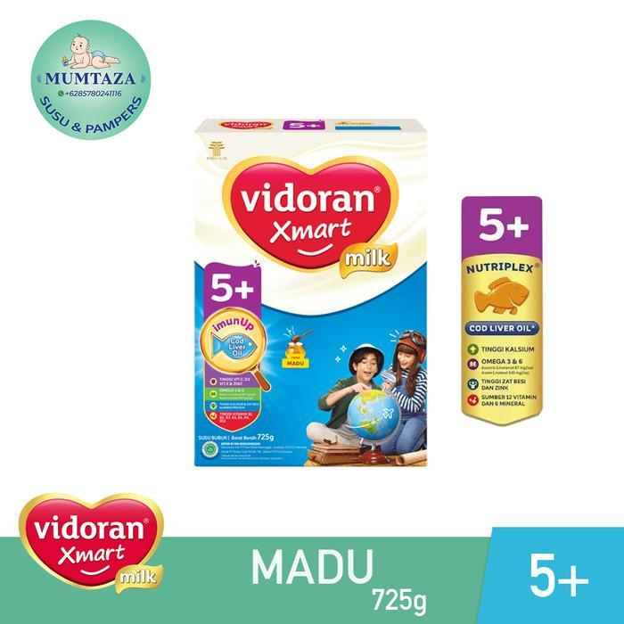 Gambar PROMO Vidoran Xmart 5+ Imun Up Susu Formula Madu 725g - 700gr dari Seventy Eight Point Official undefined Tokopedia