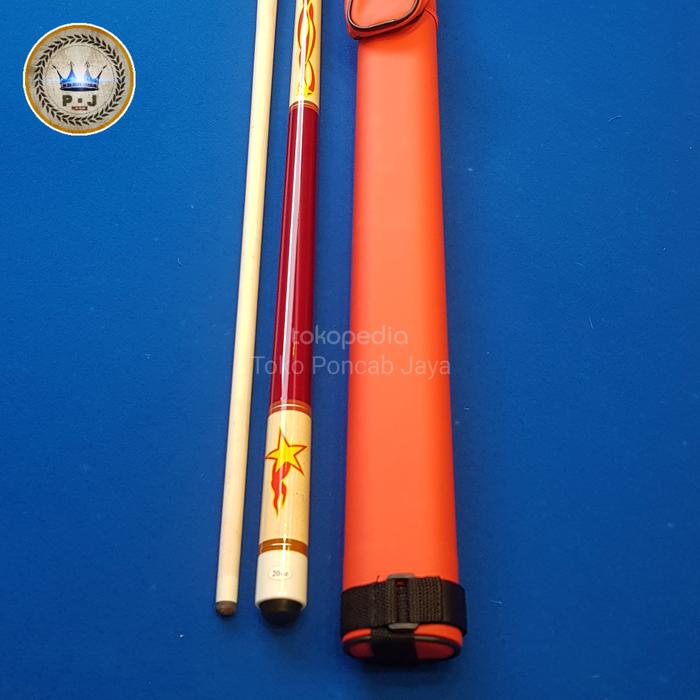 Gambar PJ - Paket Billiard | Stick Play | UnilocMaple Wood | Fancy Red - RED 2 dari Toko Poncab Jaya undefined Tokopedia