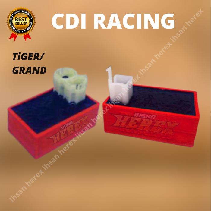 Gambar CDI TIGER-GRAND RACING HEREX PNP - Merah, grand dari IHSAN HEREX undefined Tokopedia