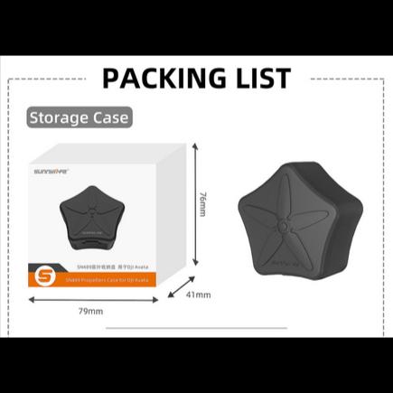 Gambar Sunnylife 2 Pairs Propellers With Storage Box Protective for DJI Avata - Only Box dari Devil Store Indonesia undefined Tokopedia