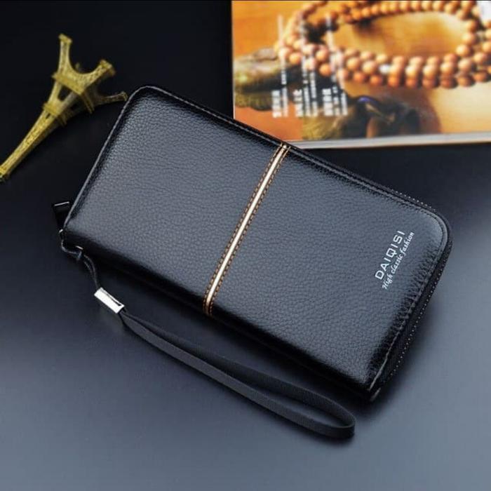 Gambar Dompet Pria Clutch Bisnis Kulit Man Long Zipper Panjang Resleting 4 - Model 1 dari WACO STORE JKT undefined Tokopedia