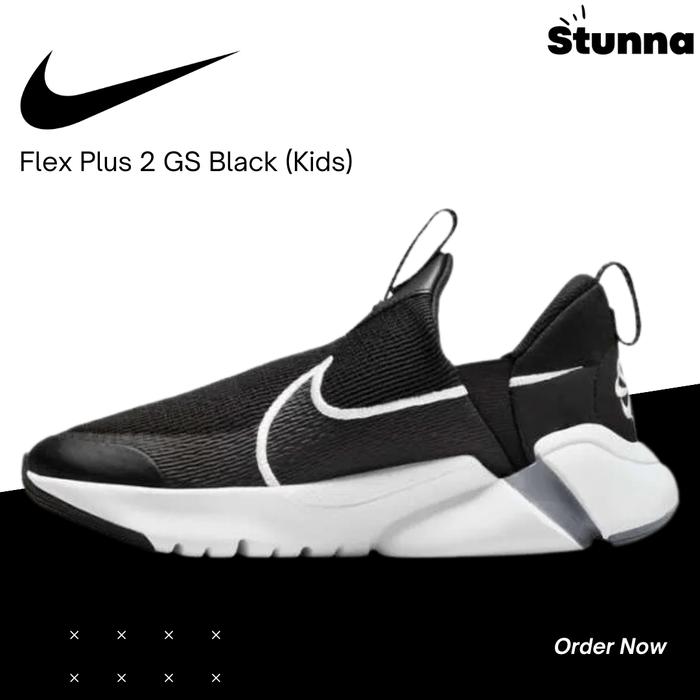 SEPATU LARI NIKE KIDS FLEX PLUS GS BLACK di Stunnaindonesia  Tokopedia