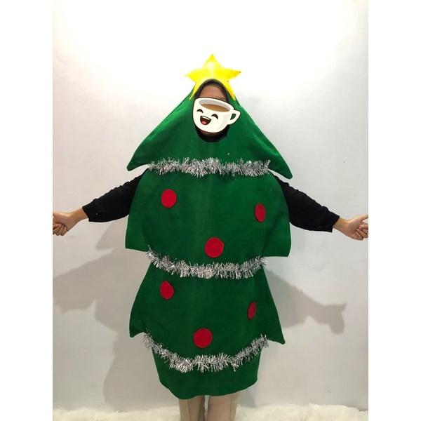 Gambar Kostum Pohon Cemara Baju Pohon Natal Costum Pohon Natal | Kostum Natal - Pohon Natal DWS dari Clamby Doll undefined Tokopedia