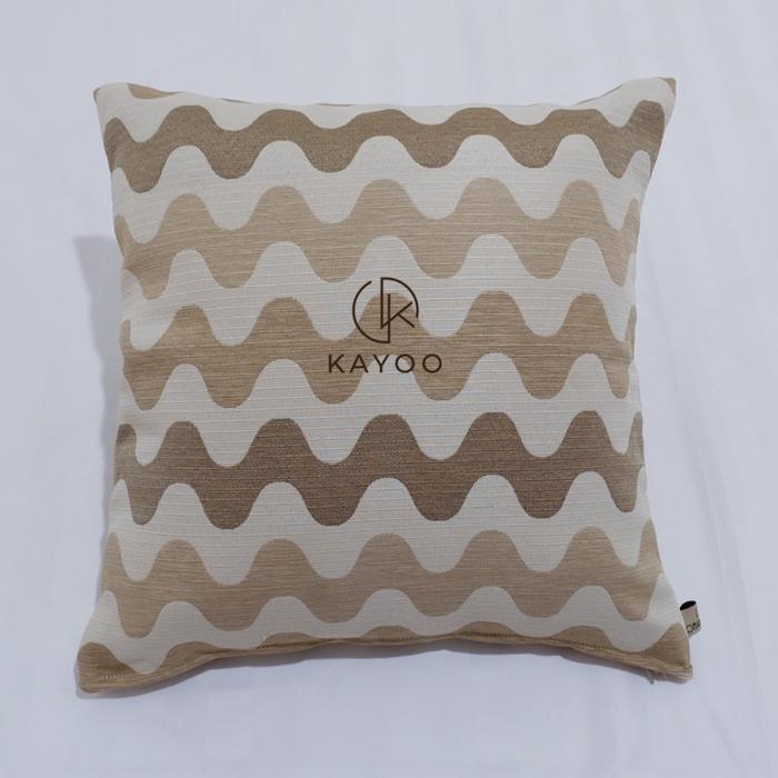 Gambar Sarung Bantal Sofa 40x40 Sarban Kursi Tamu Cushion Cover Motif - Wave Choco dari KAYOO LIVING undefined Tokopedia