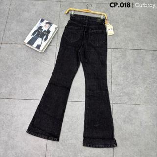 Gambar Jeans Wanita - ORE - CP018 Cutbray Jeans Doble Ring Belt - Black, 27 dari OREJEANS undefined Tokopedia