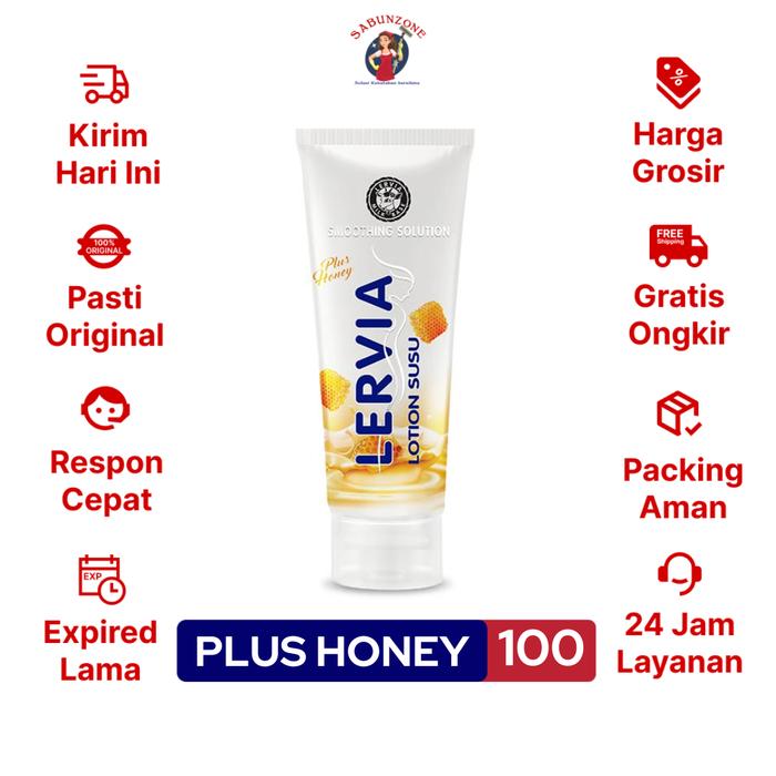 Gambar Lervia Hand & Body Lotion Milk Plus Honey 100 ml dari Toko Sabun Zone undefined Tokopedia