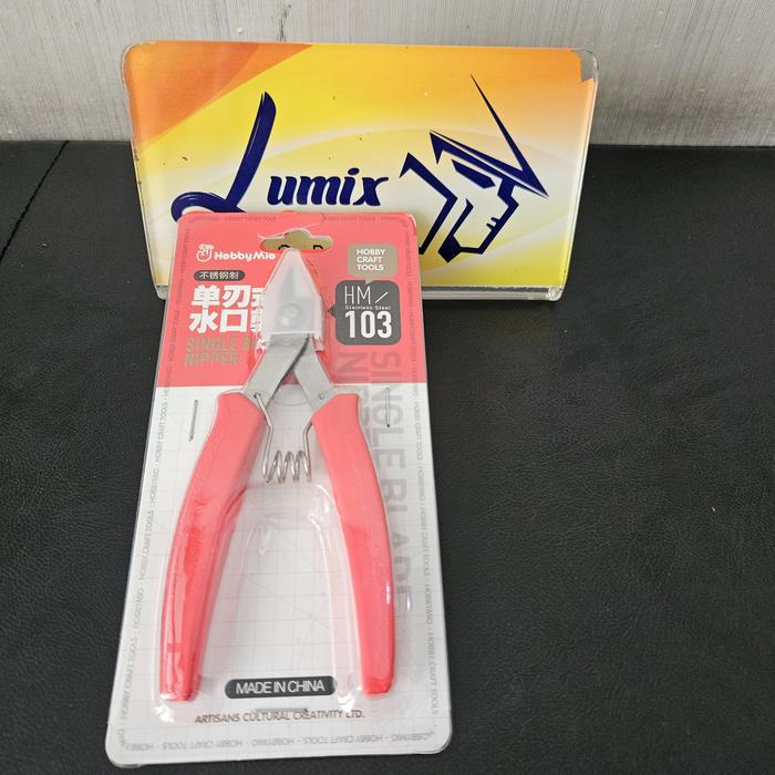 Gambar Nipper HobbyMio Single Blade Tang Potong Hobby Gundam Model Kit HM-103 dari LumixJr Hobby Shop undefined Tokopedia