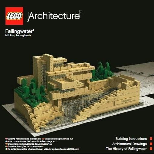 Gambar LEGO architecture Falling Water dari kerorenren undefined Tokopedia
