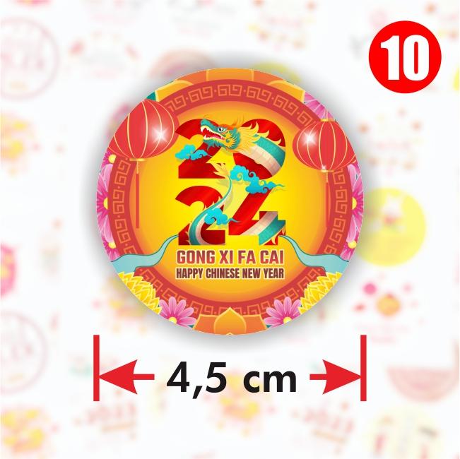 Jual Stiker Label Selamat Tahun Baru Imlek Happy Chinese New Year