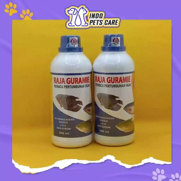 Gambar VITAMIN PACU PERTUMBUHAN & NAFSU MAKAN IKAN GURAMI - RAJA GURAME 500ML - 500ML dari indopetscare undefined Tokopedia