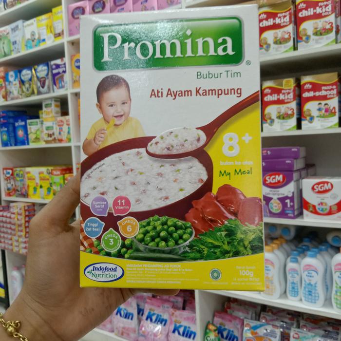 Gambar Promina Bubur Tim Ati ayam kampung 8+ dari Toko kosmetik Artha undefined Tokopedia