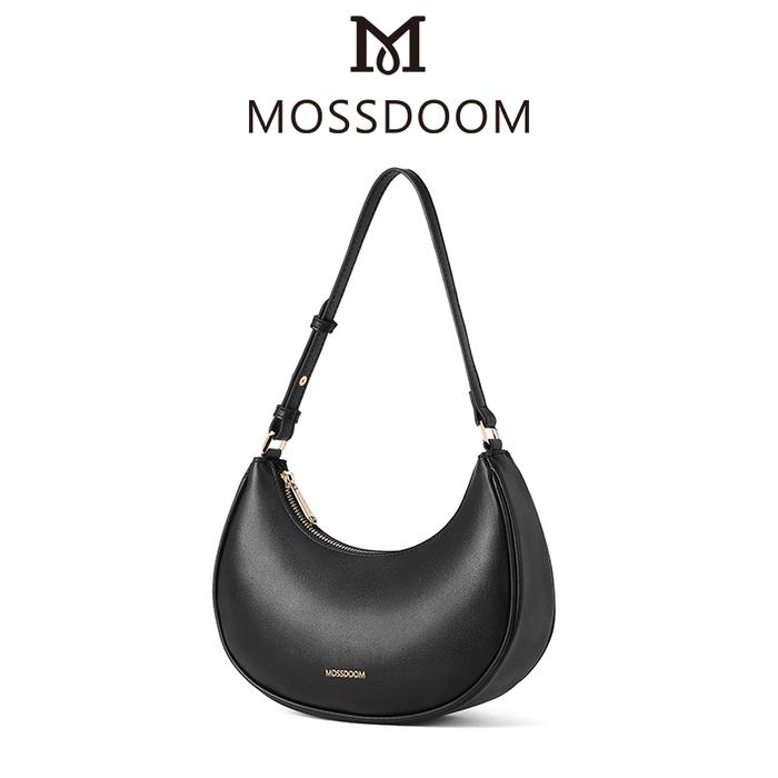 Gambar MOSSDOOM Tas Wanita Slingbag Import Tas Underarm Bag Shoulder Bag Bahu - Black dari MOSSDOOM undefined Tokopedia