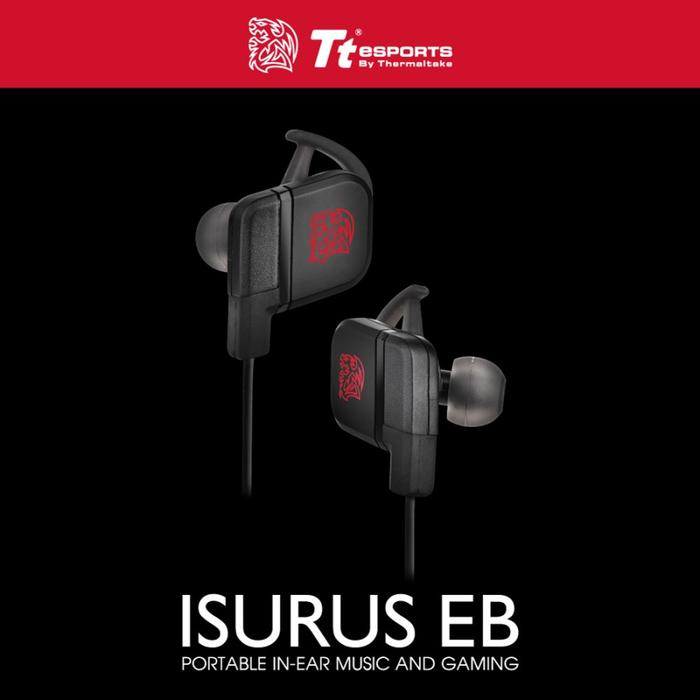 Gambar TT Esports ISURUS EB Portable Inear Music and Gaming | Gaming Earphone dari 1 TECH STORE undefined Tokopedia