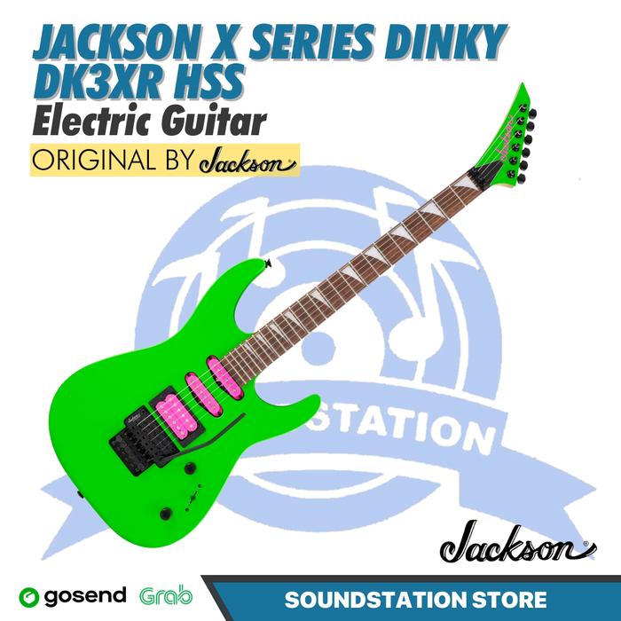 Gambar Jackson X Series Dinky DK3XR HSS Electric Guitar - Gitar Elektrik - Black dari SoundStation Store undefined 4 Tokopedia