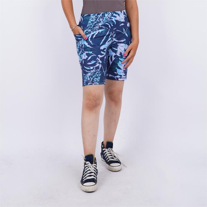 Gambar Celana Pendek Olahraga Wanita Banyak Warna [MO-ALS 01] - Navy Leaf, 14 dari Millenia undefined Tokopedia