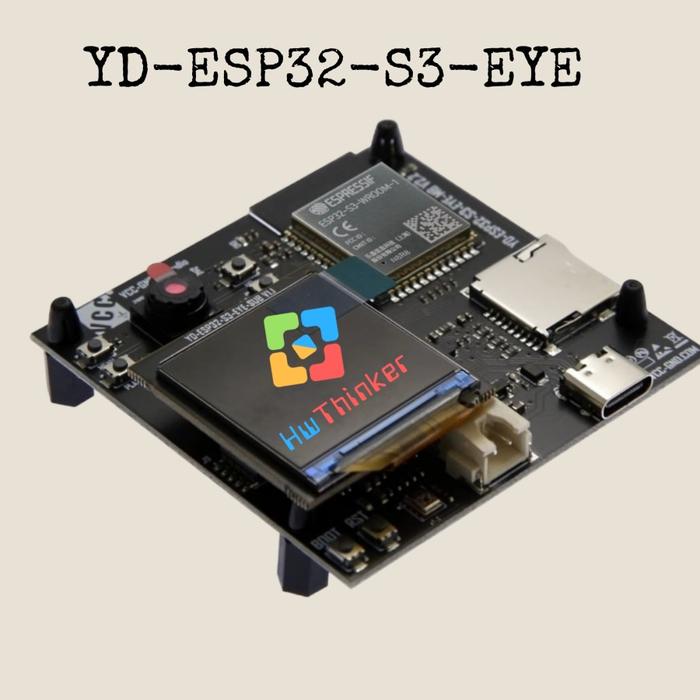 Gambar YD-ESP32-S3-EYE Board WiFi Bluetooth OV2640 2MP and 1.3 inch Display - YD-ESP32-S3-EYE dari HwThinker undefined Tokopedia