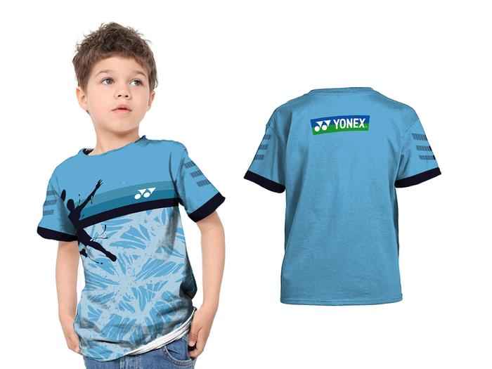 Gambar Baju Kaos Anak Jersey Badminton Bulutangkis 2023 Art 1-5 Custom Print - 01, S dari HD Custom Kids undefined Tokopedia