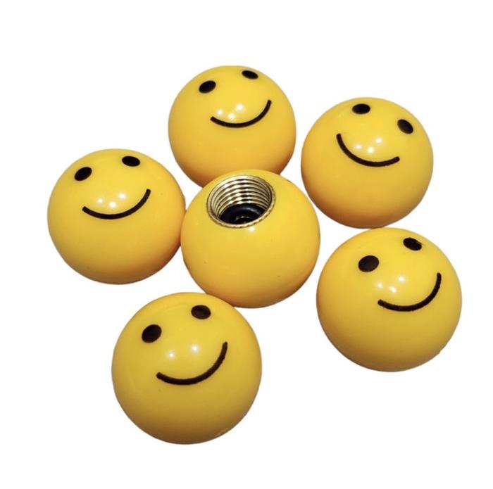 Gambar Tutup Pentil Ban Motor Mobil Sepeda Universal Motif Smiley Emoji Bola - Smile dari FIA FINANCE IMPORT AUTO undefined Tokopedia