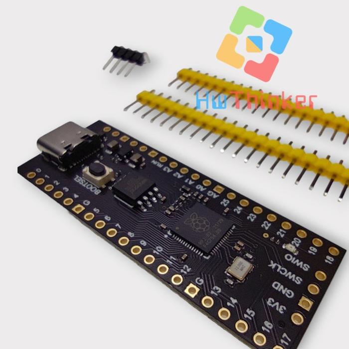 Gambar Board Raspberry Pi Pico RP-2040 RP2040 ARM Microcontroller Micropython - Pico dari HwThinker undefined Tokopedia