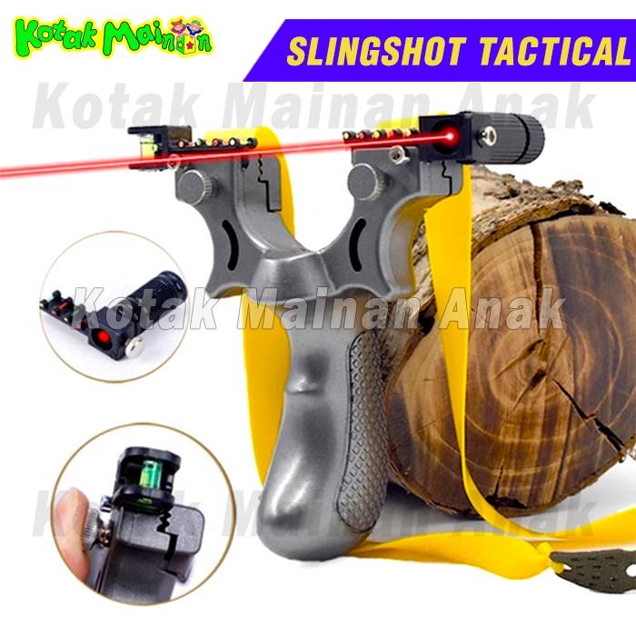 Gambar Ketapel Slingshot Ketapel Laser Tactical Plus Karet Ketapel Aluminium - Ketapel Laser dari Kotak Mainan Anak undefined Tokopedia