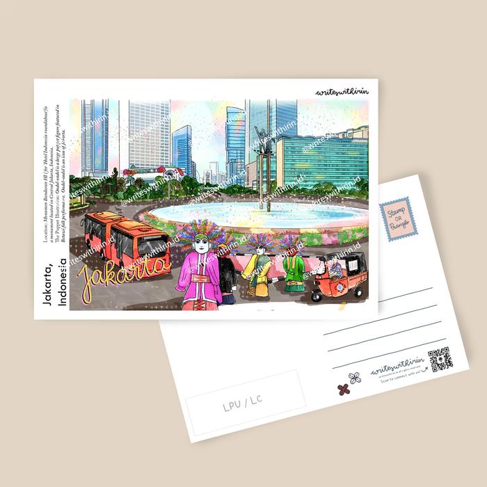 Gambar (writeswithirin) Kartu Pos/ Postcard Jalan Bersejarah di Indonesia - Braga Bdg dari writeswithirin undefined 4 Tokopedia