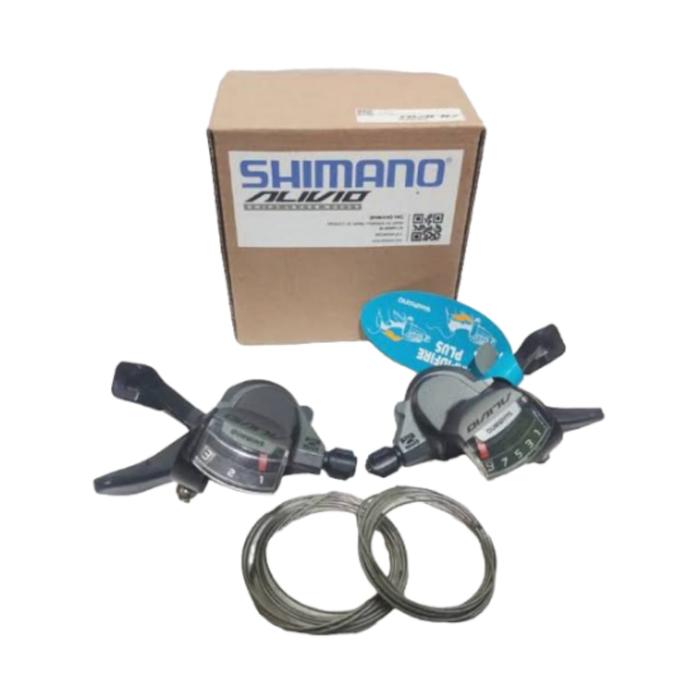 Gambar Shimano Alivio Shifter M4000 3x9 Speed dari Velocissimo undefined Tokopedia