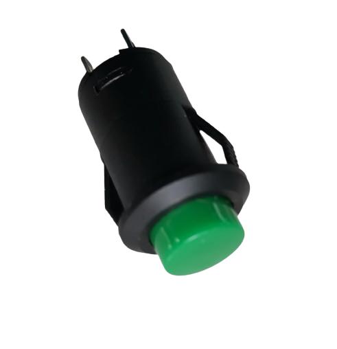 Gambar Saklar Bulat Switch Push ON OFF Self Locking Button Tombol Lock - Hijau dari My Aladin undefined Tokopedia