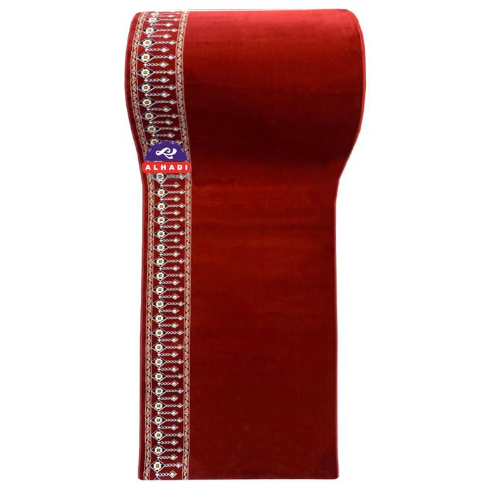 Gambar Alhadi Karpet Masjid ALGIZ METERAN Ukuran 100 x 120cm Tebal 12mm Sajadah Mushola Turki - Algiz-4 dari Alhadi Official Store undefined Tokopedia