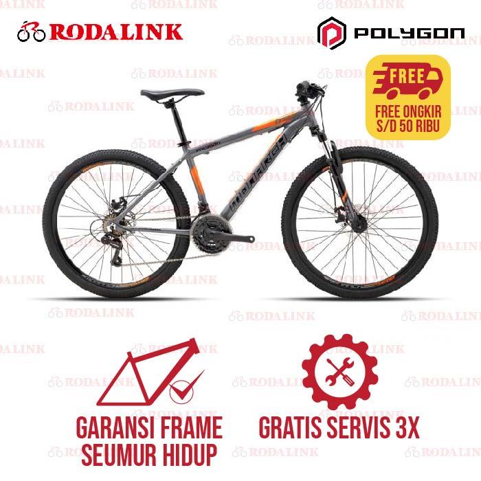 Gambar Polygon Sepeda Gunung MTB Monarch M3 26" - Abu-abu dari Rodalink Indonesia undefined Tokopedia