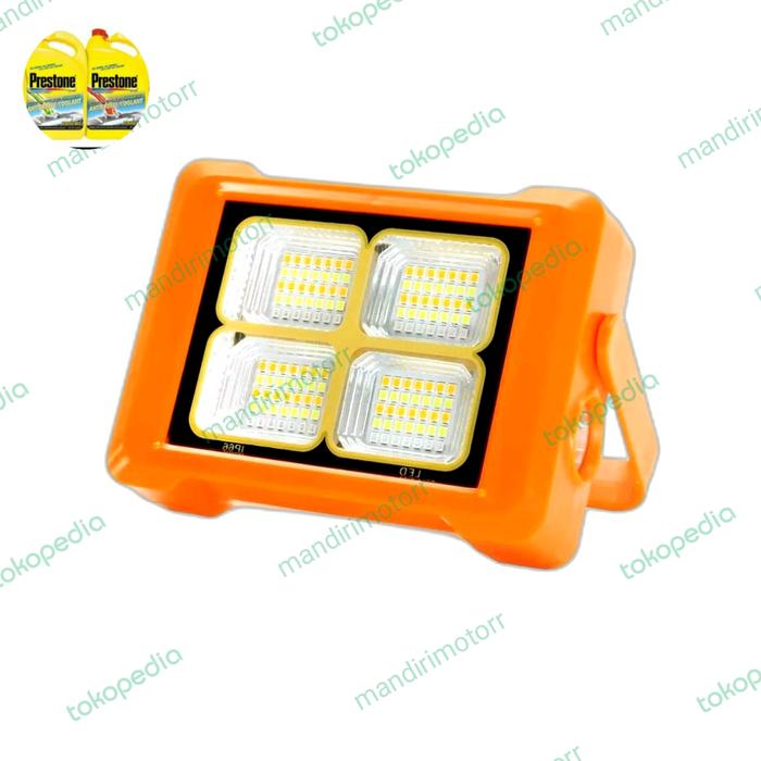 Jual Senter/Lampu Cas/Charger Emergency LED Flood Light Solar Lamp