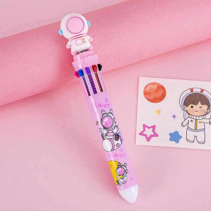 Gambar pena 10 warna murah ballpoint 10 colors pulpen viral imut - Pink Astr nobox dari Tya Bag JKT 2 undefined Tokopedia