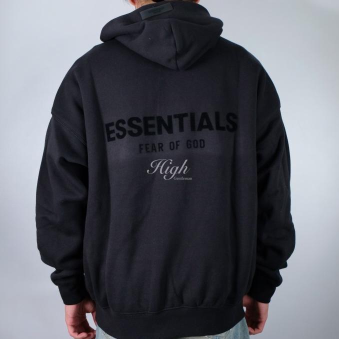 Gambar Ready Stok Fog Essentials Fw22 Logo Hoodie Black 100% Original - XS (L60xP63) dari biola storew undefined Tokopedia