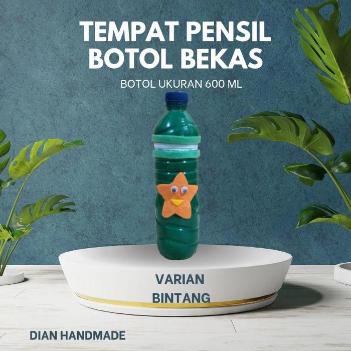 Gambar Kerajinan Tangan Tempat Pensil Karakter Dari Botol Plastik Bekas Aqua/ - Bintang dari xalbadora664 undefined Tokopedia
