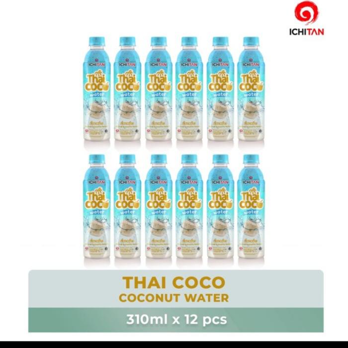 Gambar ICHITAN Thai Coco Water 310 isi 12 pcs dari belenjongyuks undefined Tokopedia