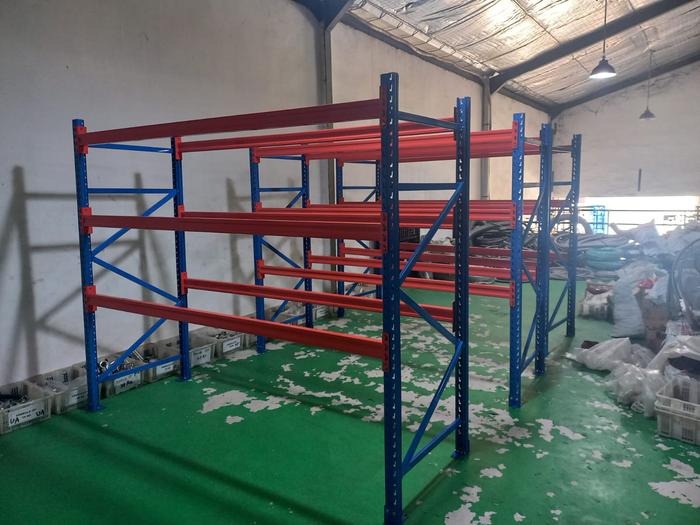Gambar Rak Gudang Heavy Duty Kapasitas 1 Tons/Level dari SAHABAT RAK undefined Tokopedia