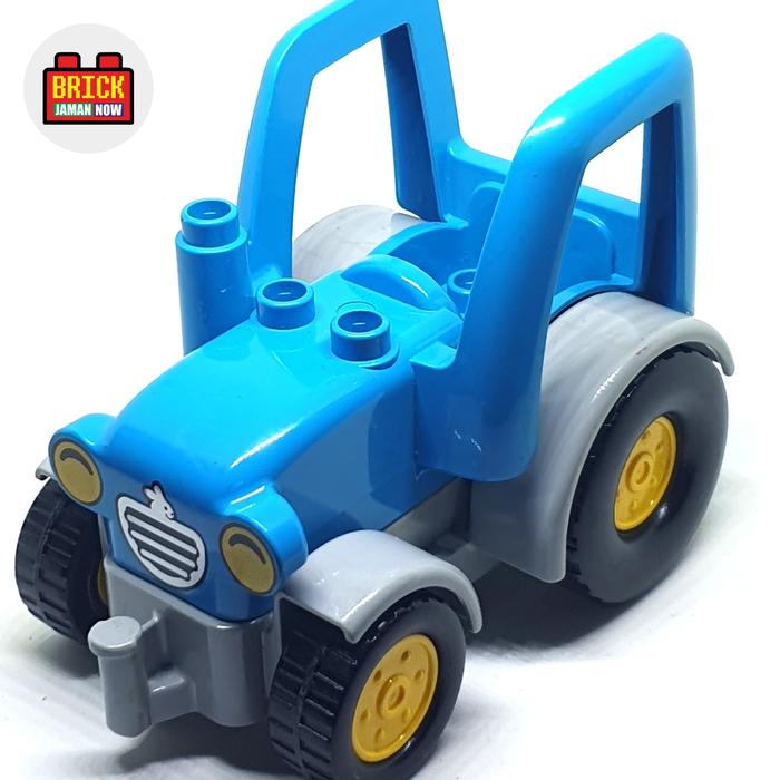 Gambar Lego Duplo Vehicle Tractor Original - Blue dari Brick Jaman Now Shop undefined 3 Tokopedia