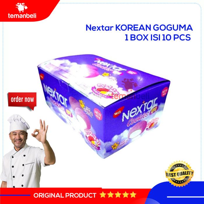 Gambar nextar cookies korean goguma - Nabati Nextar - Cookies Roti Ubi Ungu dari temanbeli undefined Tokopedia