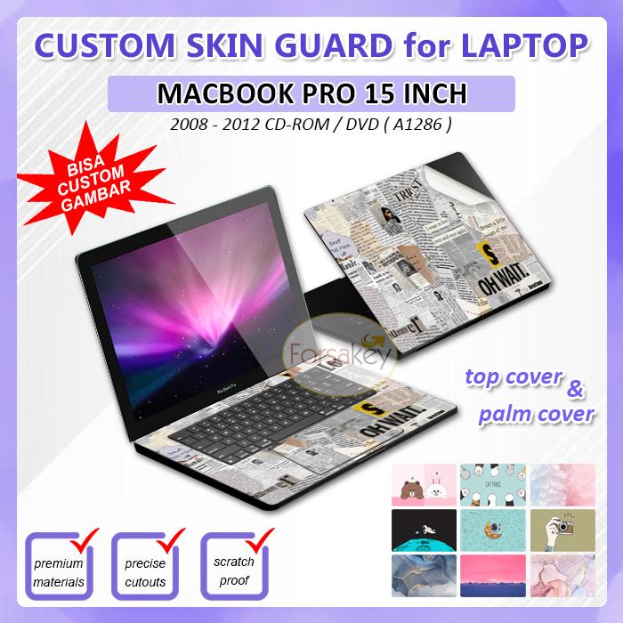 Jual Macbook Pro 15 In 2008 2009 2010 2011 CUSTOM Skin Palm Guard