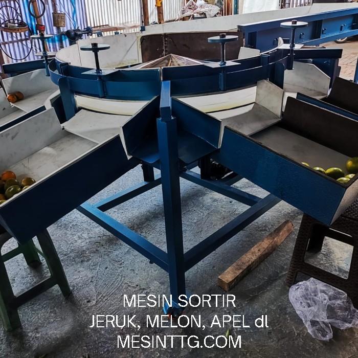 Gambar Mesin sortir buah jeruk , kentang , umbi, melon dari mesinttg undefined Tokopedia