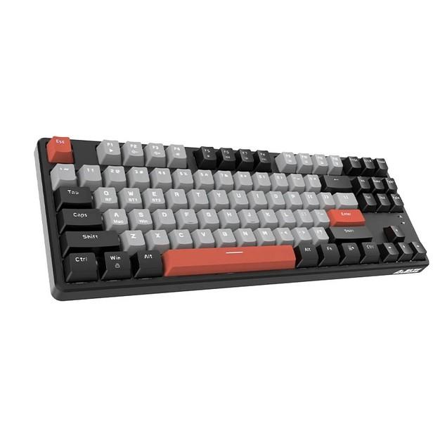Gambar Ajazz AK871 Wireless Dual Mode Mechanical Gaming Keyboard ak871 - Black Grey, Red Switch dari NJAtech undefined Tokopedia