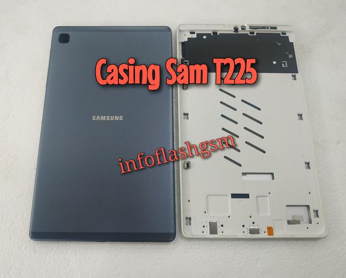 Gambar Casing Backdoor Back Cover Tutup Belakang Samsung Tab A7 Lite T225 - Hitam dari infoflashgsm undefined Tokopedia