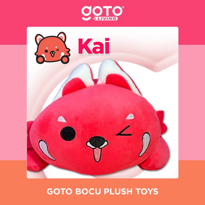 Gambar Goto Bocu Plush Toys Boneka Bantal Karakter Gemoy Lucu Anak Perempuan - 001 KAI dari Goto Living undefined Tokopedia