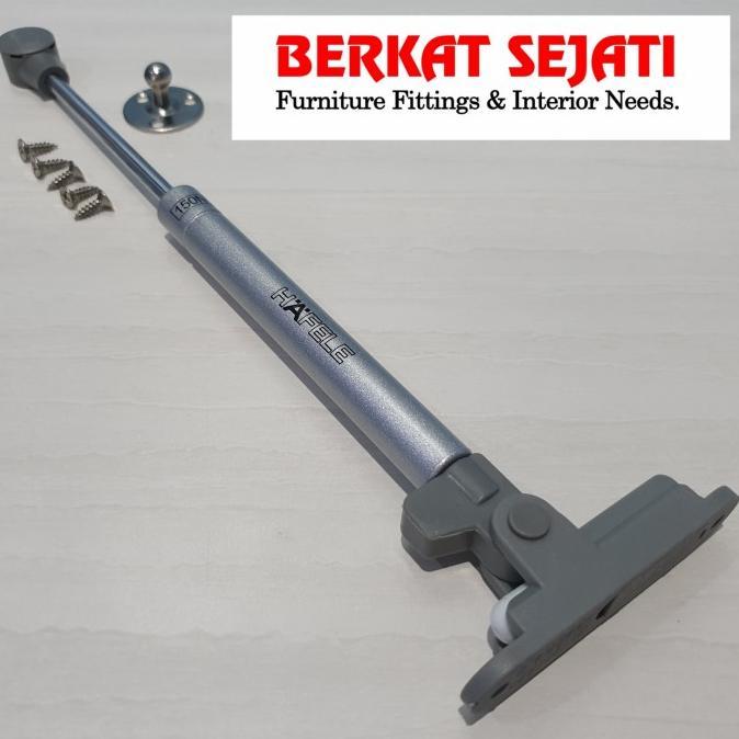 Gambar HAFELE Gas Spring 150 N SLOW MOTION SOFT CLOSE Hidrolik Pintu Kitchen - Silver dari sumber sentosa jaya undefined Tokopedia