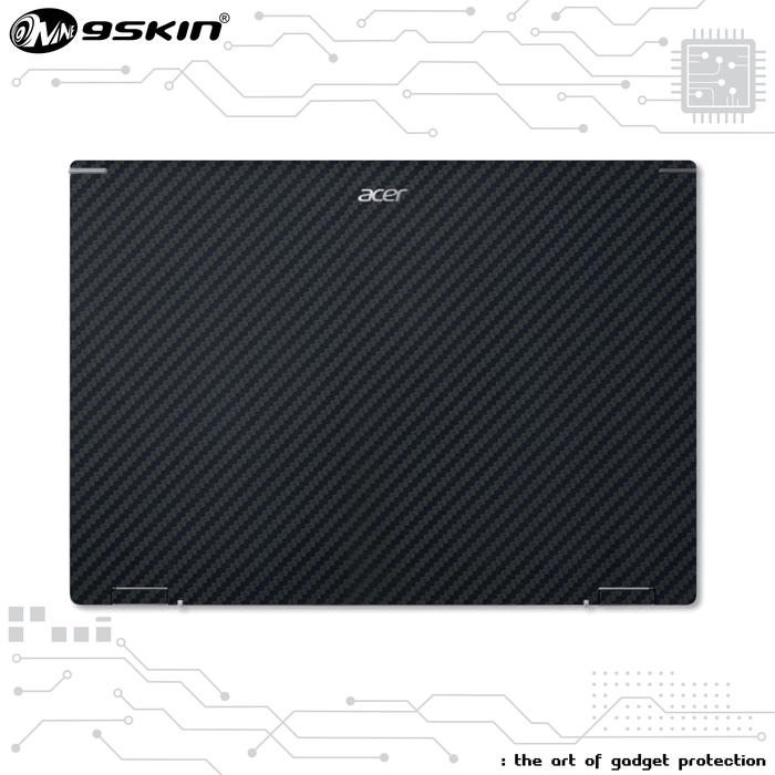 Gambar 9Skin - Acer Aspire 5 Spin 14 Skin Protector - 3M Texture - Black Carbon, Front Only dari 9SKIN Premium undefined Tokopedia