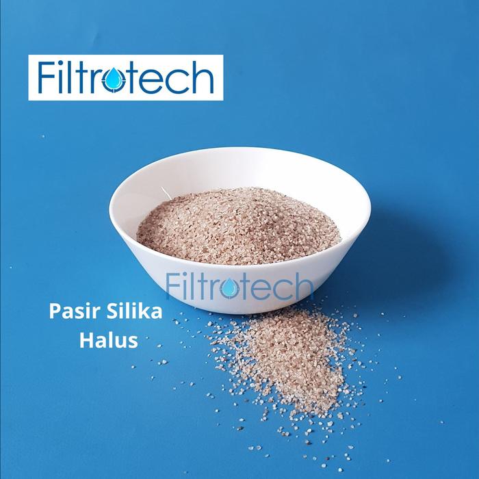 Gambar Filter Air Pasir Silika Kuarsa / Silica Quarsa Halus-Sedang 1 kg - Halus, quarsa dari Filtrotech undefined Tokopedia