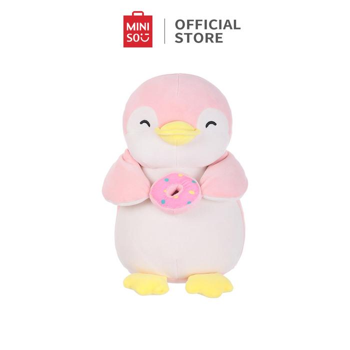 Gambar MINISO boneka Penguin mewah Lembut Dan Ramah Lingkungan Penguin Mainan - Donut dari minisoshopid undefined Tokopedia