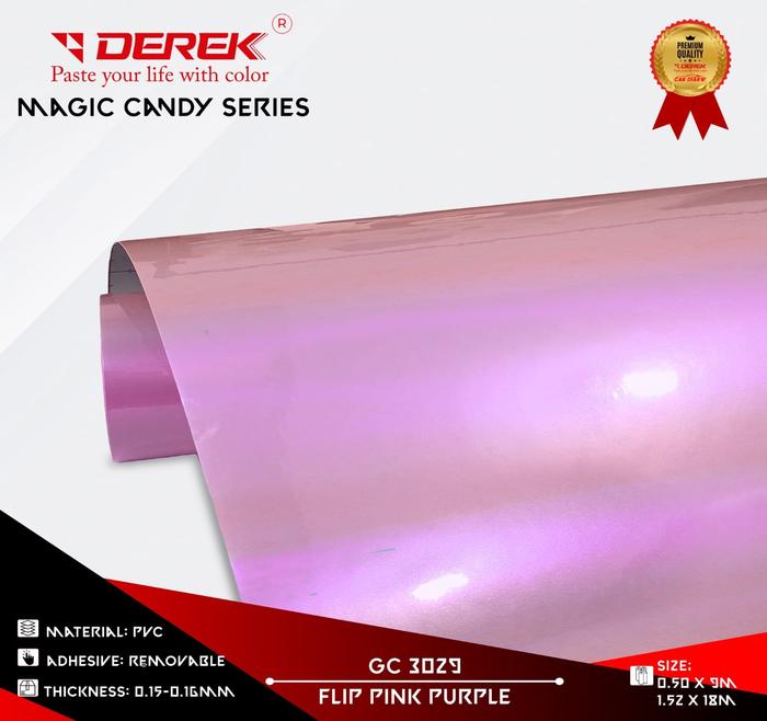 Gambar Sticker Magic Candy Derek 50cm (rol) - 3029 dari Atom Sticker undefined Tokopedia