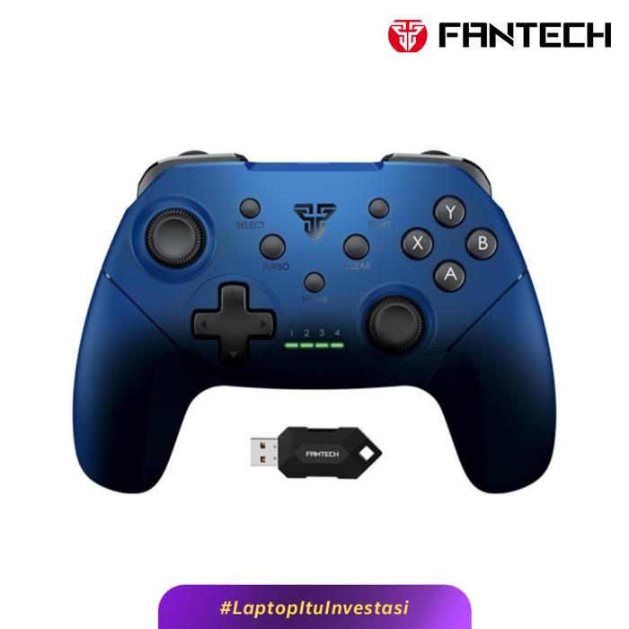 Gambar Fantech WGP13 Gaming Wireless Gamepad Joystick Controller - Biru dari KLA Komputer Yogyakarta undefined Tokopedia